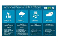 소매 상자 포장 Microsoft Windows 서버 2012 R2 Datacenter 면허 키 코드