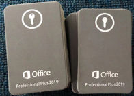중요한 2019년 제품 플러스 마이크로소프트 오피스 직업적인 직업, 사무실 2019 키 카드