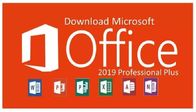 Windows PC 사무실 2019년 ProPlus 열쇠 면허 포장을 위한 마이크로소프트 오피스 2019 전문가 흑자