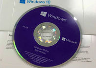 100%년 작동 Microsoft Windows 10 직업적인 열쇠 64 조금 DVD OEM 포장 창 10 직업적인 FPP coa 스티커