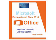 2016년 제품 키 카드 64 조금 MS 오피스 플러스 활성화 Windows 전문가 DVD
